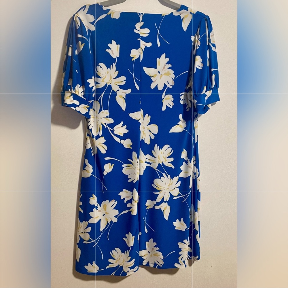 Tommy Hilfiger Blue and White Floral Dress